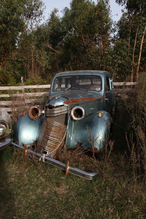 Car Old Abandon