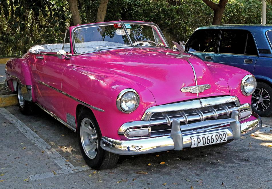 Cuba Antique Car Retro