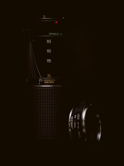 camera black lens