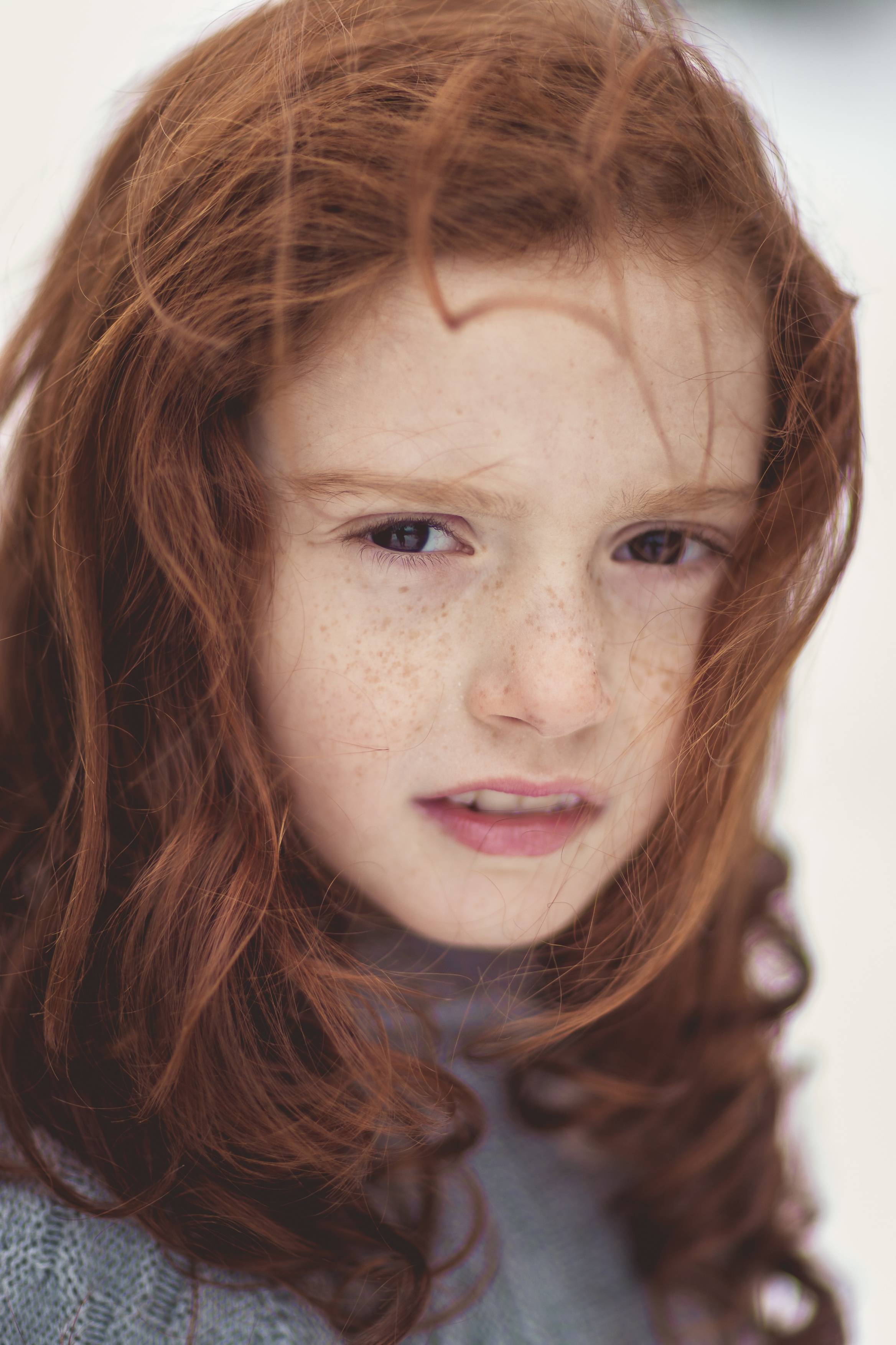 Freckles Brunette