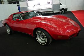 Chevrolet corvette in mostra