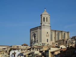 unusually beautiful Cathedral Catalonia