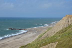 Denmark North Sea Cliff