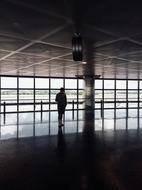 Man Glass windows