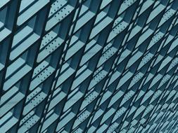 Architecture Building blue roof