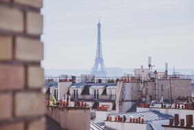 paris city tower