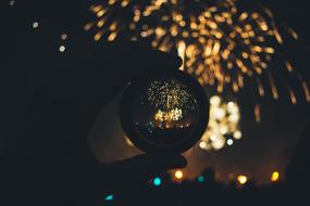 Hand Snow Globe