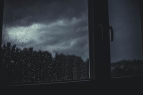 Rain Window dark