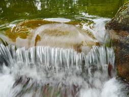 water rocks rocks rocks rocks green