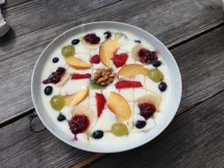sweet fruit dessert