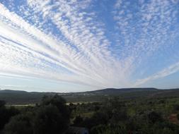 clouds sky sky mountains rocks