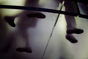 Foot Glass floor