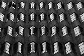 Architecture Building black