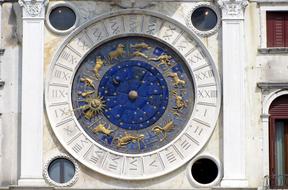 St Markâs Square clock, italy, Venice