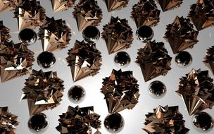 Abstract Metal structures Background