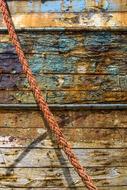 Texture Wood Peeling rope
