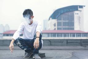 Guy Alone smoke