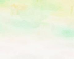 watercolour paint green white
