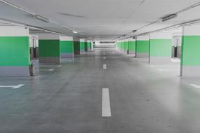 Architecture Building parking area