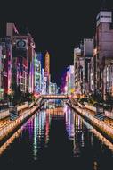 Dark Night City river