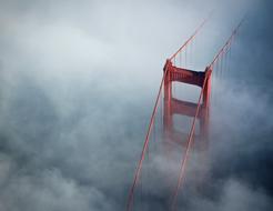 Bridge Structure and fog