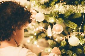 Kid Baby lights ball decoration
