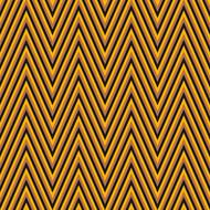 Yellow, brown and black, retro chevron pattern, clipart