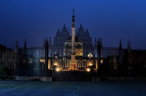 perfect Blue Hour City