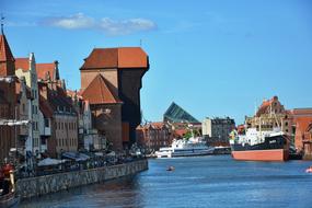 Old Town and river