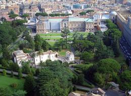Rome Vatican Gardens Pope