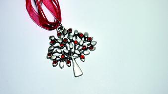 Tree Metal Organza