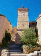 impressively beautiful tower provence