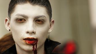 Festivities face vampire