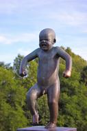 cry Child Sculpture