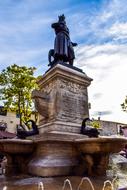 antique Fountain Le Grau Du Roi Statue