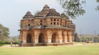 old castle as an architectural monument