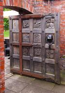 medieval oak door