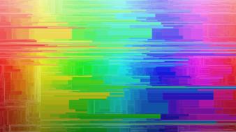 Beautiful and colorful drawing with the colors of Rainbow