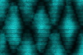 background stone carved blue neon