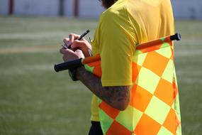 Yellow Card Lineman