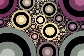art retro design vintage pattern