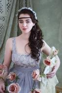 historically photo of girl