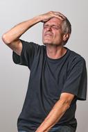 pain Head Man Hand