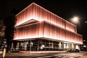 Night Theater red lights