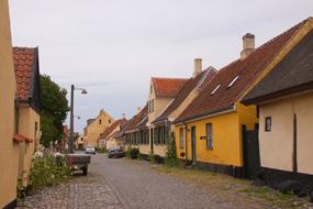 photo of houses in a village in Denmark