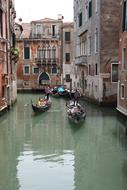 Gondola and Venice Architecture