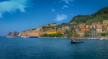 ship sailing in italy