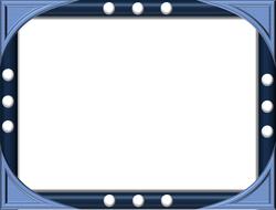 wood blue elegant border