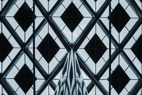 Metal Chrome Abstract design