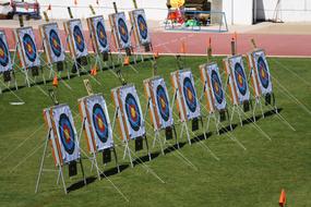 Archery Competition Target